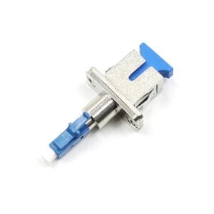 fiber optic adapter sc to lc single mode simplex, female to male adapter, 9/125um fiber g657a1