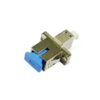 fttx sc/apc female to lc/pc female adapter, hybrid adapter single mode & multimode, simplex full flange