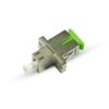 fttx sc/apc female to lc/pc female adapter, hybrid adapter single mode & multimode, simplex full flange