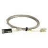 lc vf45 patch cord duplex multimode om2 50/125um 2m gray lszh 3.0mm
