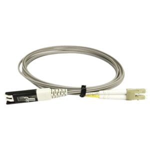 lc vf45 patch cord duplex multimode om2 50/125um 2m gray lszh 3.0mm