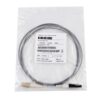 lc vf45 patch cord duplex multimode om2 50/125um 2m gray lszh 3.0mm