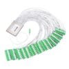 1x128 fiber optic internet splitter apc green for ftth