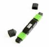 senko mpo attenuator, single mode os2 fiber, green, 12 fibers