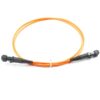 mtrj to mtrj patch cord 1m om1 om2 multimode, orange 1 mtr, telecom standard, duplex 2 cores connector