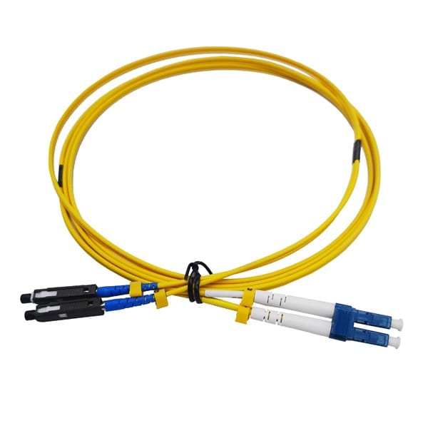 lc mu patch cord single mode sm yellow duplex g657a1 lszh 2 mt 2mm,pp bag pack