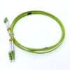 400g 850nm 1300nm om5 mm patch cord lc lc multimode duplex, gray white boot,2mm fiber optic cable