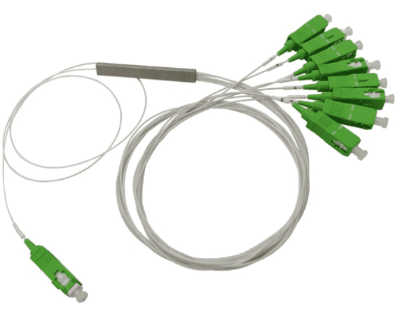 Compact Size, Multi-Function Ftth Fiber Splice Box, 16 Sc Fast Connector, 2pcs 1x8 Abs Splitter Or Blockless Splitter sc apc 0.9mm splitter wall mount 8 port outdoor fiber access terminal for 1x8 splitter, ip67, black, pp+gf material