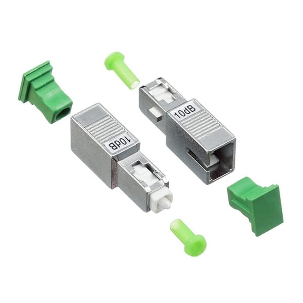 1x16 ABS PLC Splitter Cassette Type for GPON Optical Network,SC/APC Connectors,13.8dB Max Loss, Individual Pack sc apc 3 2 sc apc attenuator build out type, male to female attenuator, metal with green dust caps
