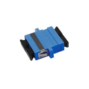 duplex sc fiber adapter for single mode smf, 9/125um, sc/upc