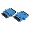 duplex sc fiber adapter for single mode smf, 9/125um, sc/upc