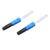 fttx fiber optic mechanical splice sc blue, 90mm length, 1pc/pp bag, 10pcs/inner bag, low loss 0.1db