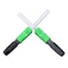 fibre optic mechanical splice sc apc green housing, individual pack 1pc/bag, high precise
