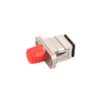 metal fiber adapter fc sc, simplex, single mode 9/125um, female to female hybrid adapter