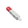 sc/upc male to st//upc female adapter single mode, single mode, simplex, with 2.5mm ceramic sleeve