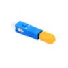 sc/upc male to st//upc female adapter single mode, single mode, simplex, with 2.5mm ceramic sleeve