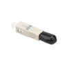 sc/upc male to st//upc female adapter single mode, single mode, simplex, with 2.5mm ceramic sleeve