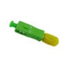 sc/upc male to st//upc female adapter single mode, single mode, simplex, with 2.5mm ceramic sleeve