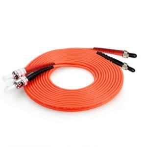 catv fibre patch leads sma to st duplex mm patch cord, duplex zipcord 2.0mm orange lszh