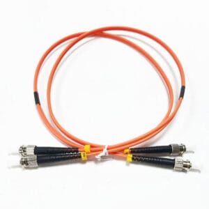 odf patch panel use st patch cord multimode om1 62.5/125um orange color, lszh, 2.0mm 3.0mm 1mtr