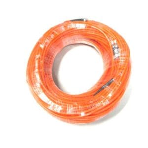 2 cores st to st patch cord multimode duplex orange om1 om2 lszh 50m, warp by plastic film,8 pcs/box