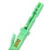 ftth lc field connector 50mm flat clamp for 2x3mm 2x1.6mm flat drop cable, 30n cable tension