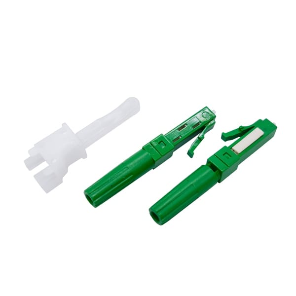 lc upc fast connector for 2x1.6mm, 45mm, ≤ 0.5db at 1310nm & 1550nm single mode fiber g.657