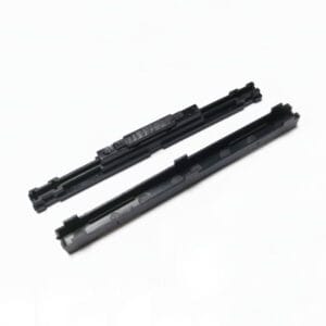 ftth fibre mechanical splice 250um, 0.9mm, 2.0*3.0mm drop cable, black 90*8.6*7.4mm, abs / pei material