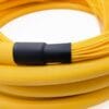 multi cores fiber cable patch cord 48cores sm g.652d pvc, breakout cable 2.0mm 30cm with lc apc connectors, yellow