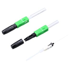 fibre optic mechanical splice sc apc green housing, individual pack 1pc/bag, high precise