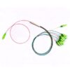 fiber optic splitter 1×9 unbalanced 50/50 1x2 coupler + 1x8 splitter