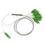 2 in 5 out round rubber seal fiber distribution box, 24 cores single fiber splicing with 2 splice trays, 24 sc adapters, wall pole mount