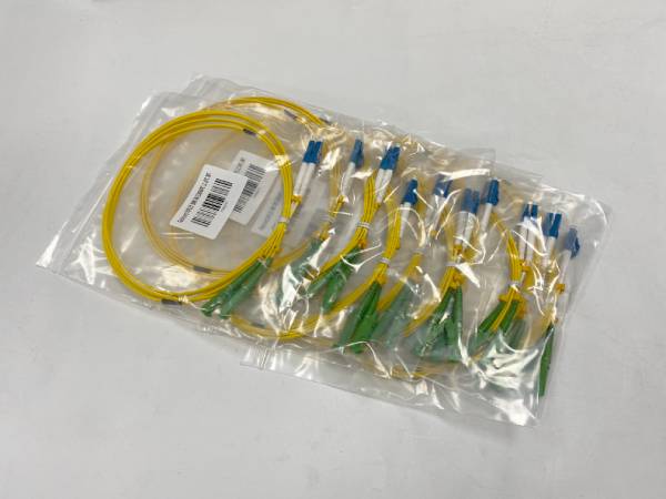 rm lc e2000 patch cord sm 9/125um duplex 2mm 3mtr yellow color g657 fiber, 1pc/pack