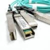intel compatible qsfp28 100g sr active optical cable aoc, 850nm, 4x25g sfp28 optical modules 8 cores om3 cable