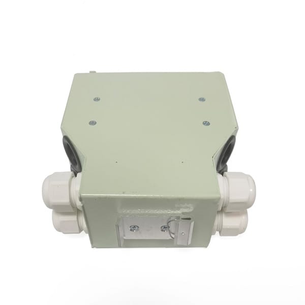 1 3 3 24 cores fiber optic termination box, sc simplex adapter, fiber pigtails, splice cassette with seeve holders