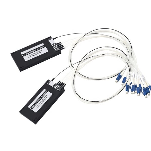 100g 1x5 5ch dwdm demux module lc/upc, blue, 900um loose tube ch21 ~ ch24, plastic abs box module