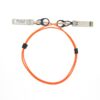 10g aoc sfp+ to sfo+ active optical cable multimode om2 3mm orange
