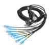 ftta tpu sc upc 8 core fiber patch cord, ip67 waterproof flexible high density solution