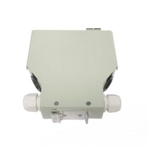 35mm rack din rail splice box for fiber termination 6 sc simplex adapters and pigtails