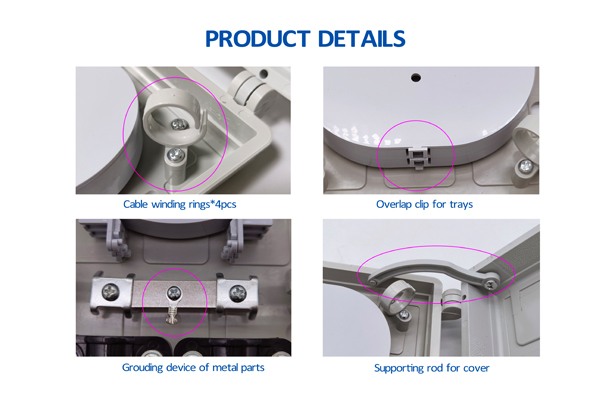 ftth home fiber termination box with 8 sc adapters and pigtails sc upc os1 9/125um