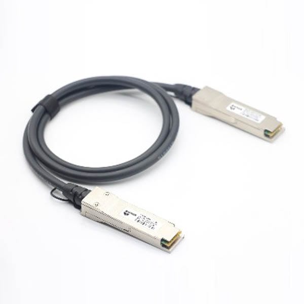 40g sfp dac cable, qsfp+ to qsfp+ interface, 40gbase cr4 passive copper cable pvc black 30awg