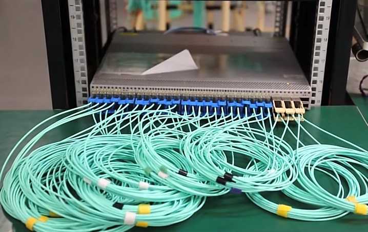 AOC cable production line