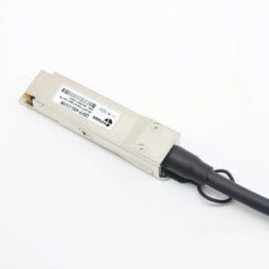 40g sfp dac cable, qsfp+ to qsfp+ interface, 40gbase cr4 passive copper cable pvc black 30awg