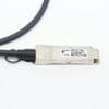40g sfp dac cable, qsfp+ to qsfp+ interface, 40gbase cr4 passive copper cable pvc black 30awg