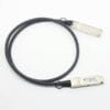 40g sfp dac cable, qsfp+ to qsfp+ interface, 40gbase cr4 passive copper cable pvc black 30awg