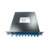 19 inch rack cwdm netowrk optics fiber mux demux modules cassettes x3 pluggable, passive oadm lgx box