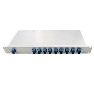 8ch exp dwdm optics mux & demux module 1u rack c31 c38 wavelength, pack in 1u rack mount patch panel