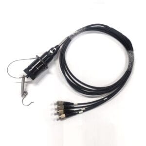 tpu fc 4 upc cores fiber optic patch cord flexible low loss connectivity