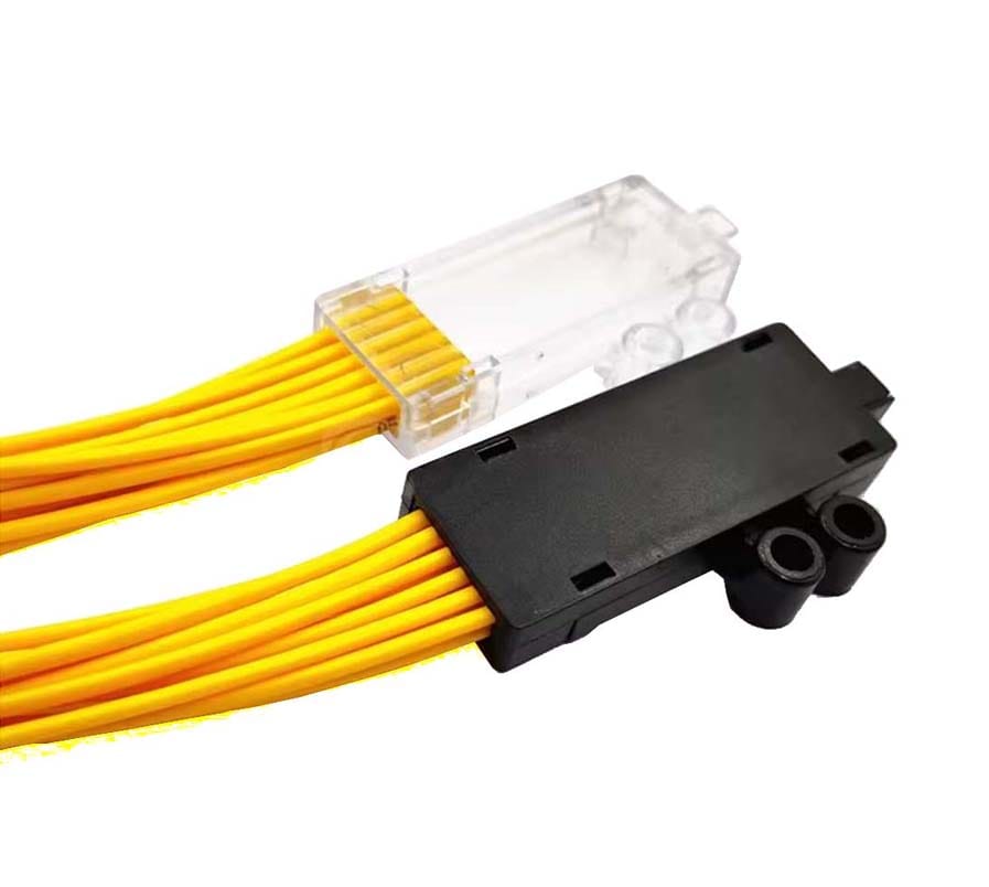 plug and play pigtail fanout assembly kit lc/sc/st loose tube fiber optic connectivity