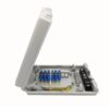 ftth home fiber termination box with 8 sc adapters and pigtails sc upc os1 9/125um